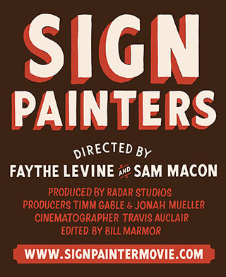 Sign Painter movie poster