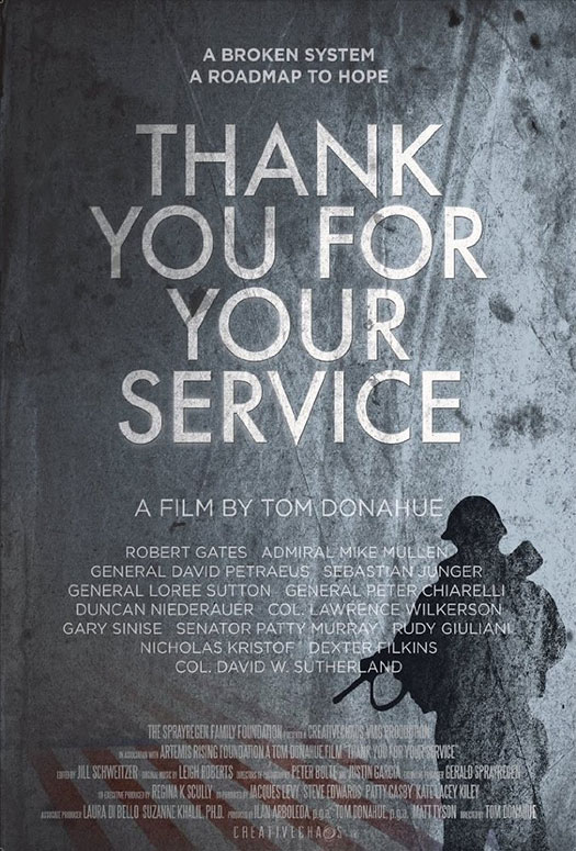 Thank You For Your Service - Poster