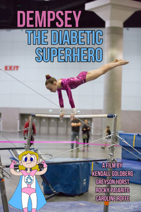 Dempsey the Diabetic Superhero - Poster