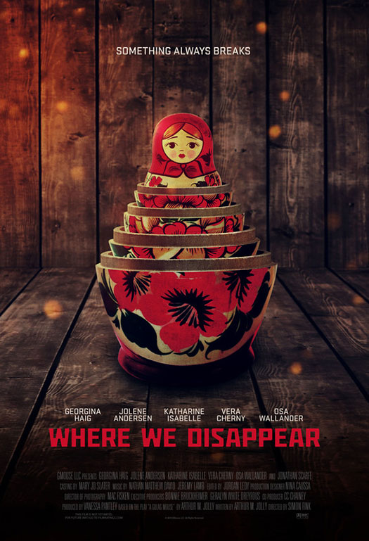 Where We Disappear - poster | Simon Fink, Director