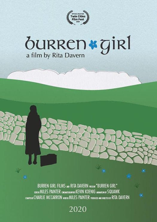 Burren Girl - Poster