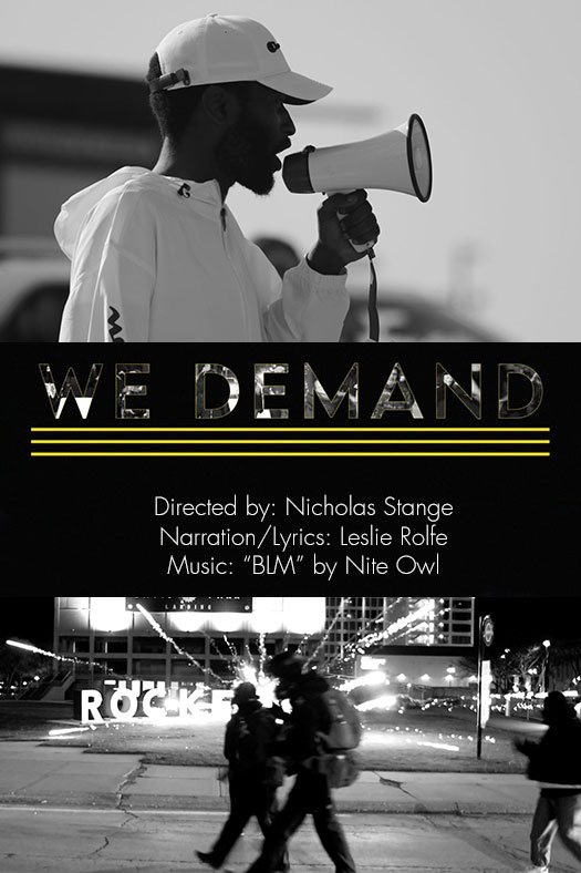 We Demand, poster | Nick Stange, Director