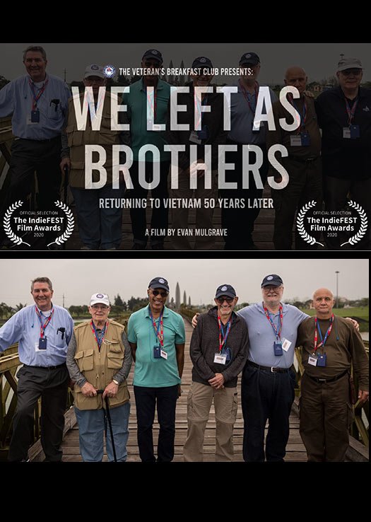 We Left As Brothers - Poster