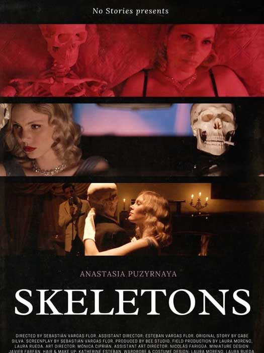 Skeletons Poster | Sebastian Vargas Flor, Director