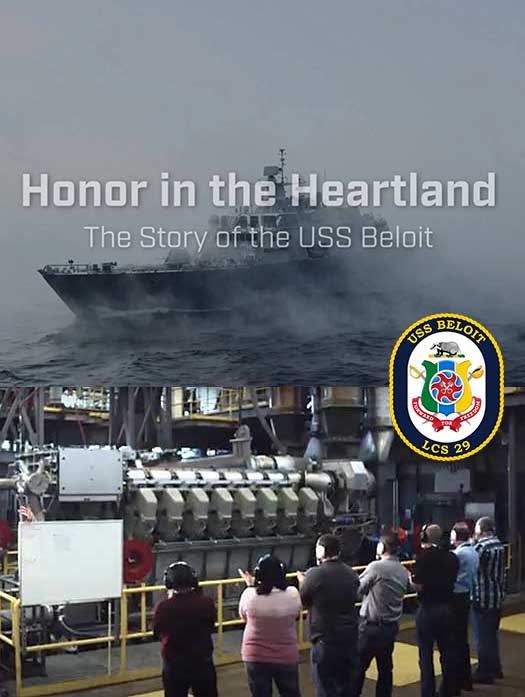 Honor in the Heartland | The story of the USS Beloit, poster